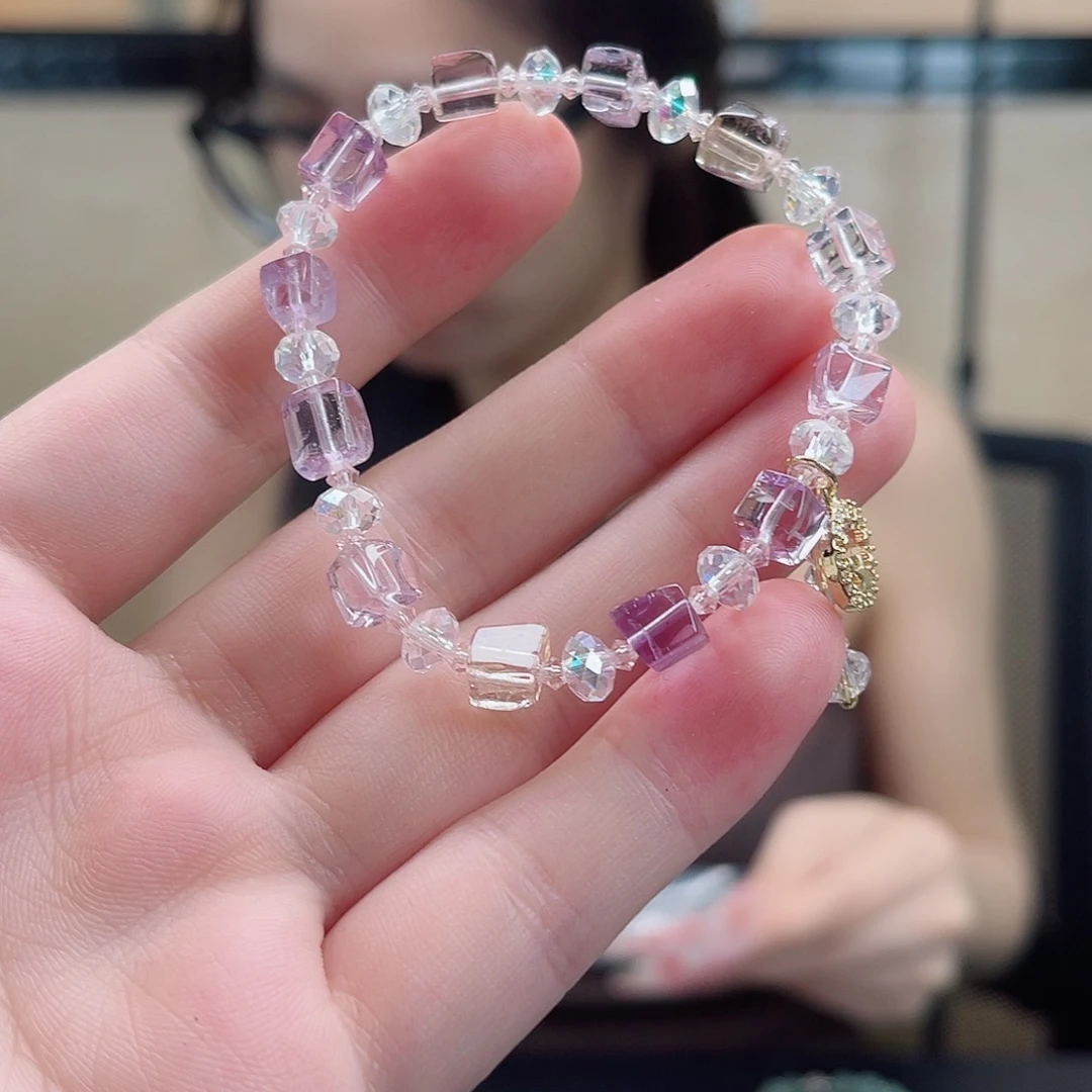 未镶嵌水晶手链手链