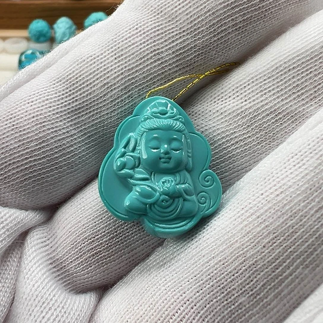 绿松石配饰未镶嵌