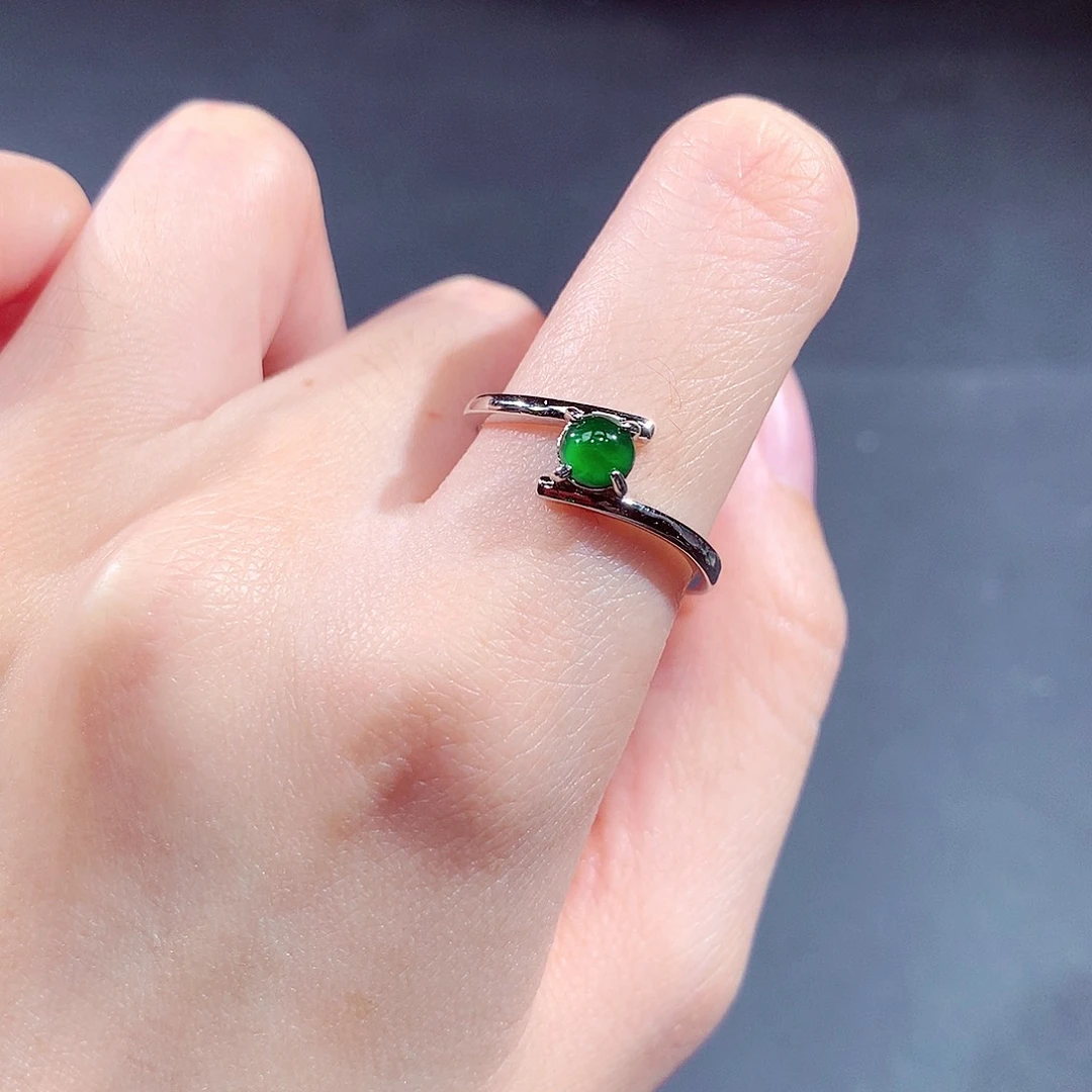 未镶嵌戒指翡翠翡翠