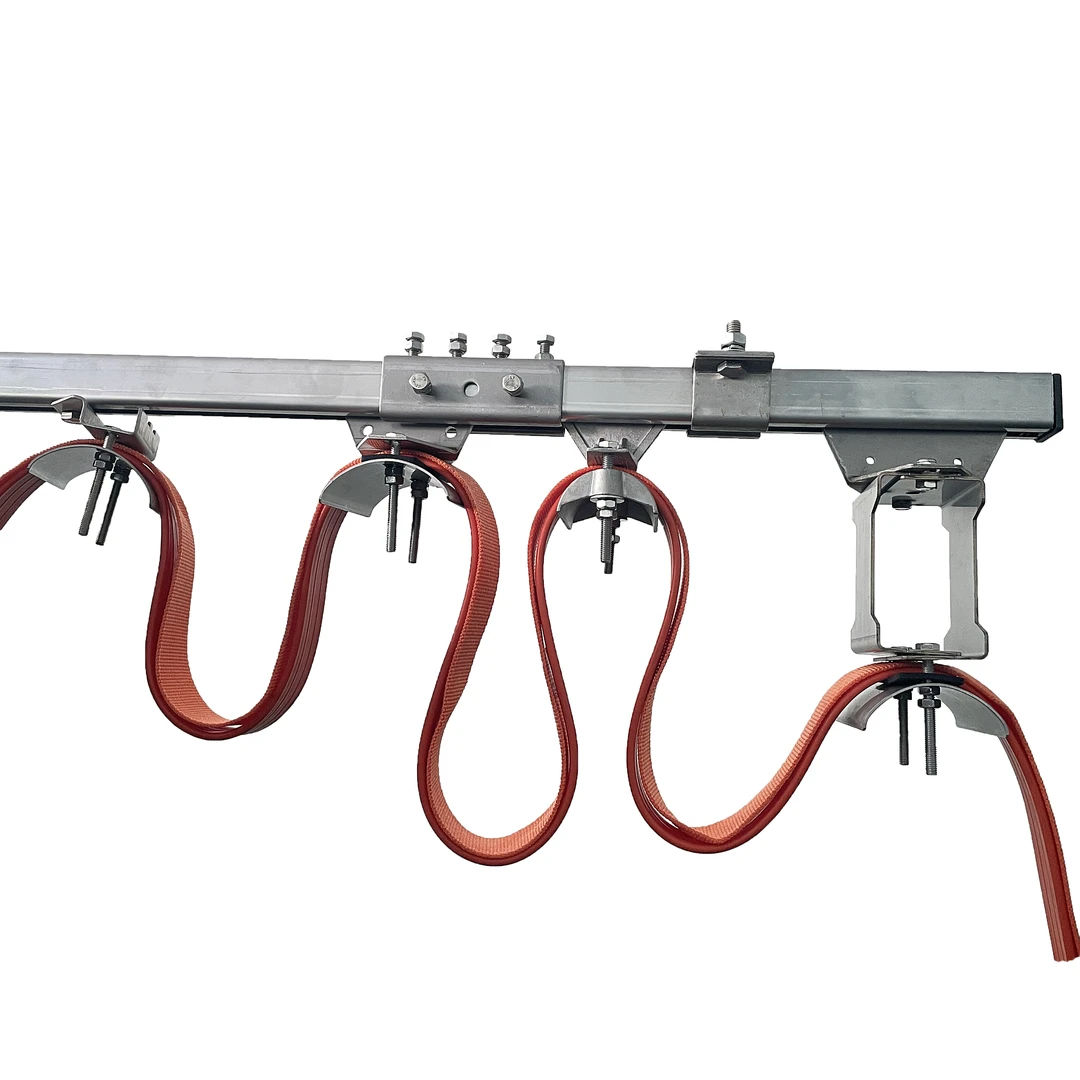 C型刚滑轨电缆滑轮C30C40行车电缆滑车滑轨天车扁线c型钢吊轨滑槽