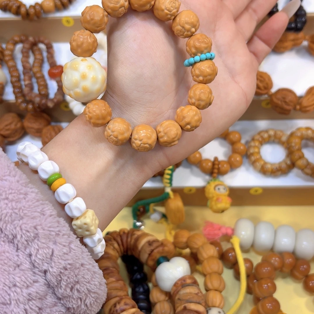 星月菩提手串全品猴头小羊
