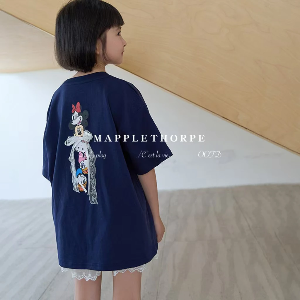 S1052儿童印花短袖T恤