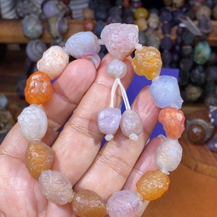 玛瑙/玉髓珠宝半成品未镶嵌这**啥