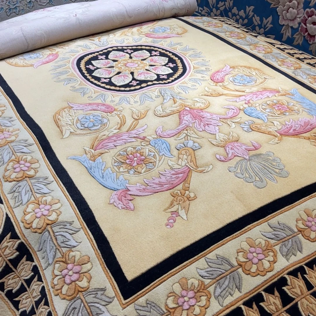 君***兰羊毛1.8×2.7纯羊毛特价手工地毯