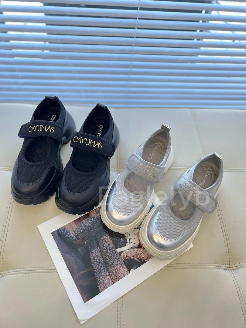 新款厚底舒适轻盈魔术贴百搭玛丽珍