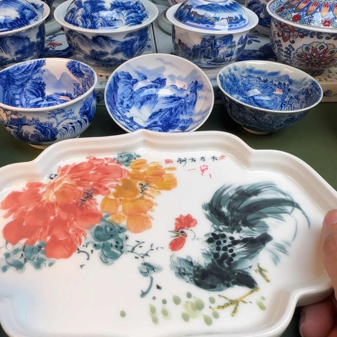 纯手工纯手绘茶具281