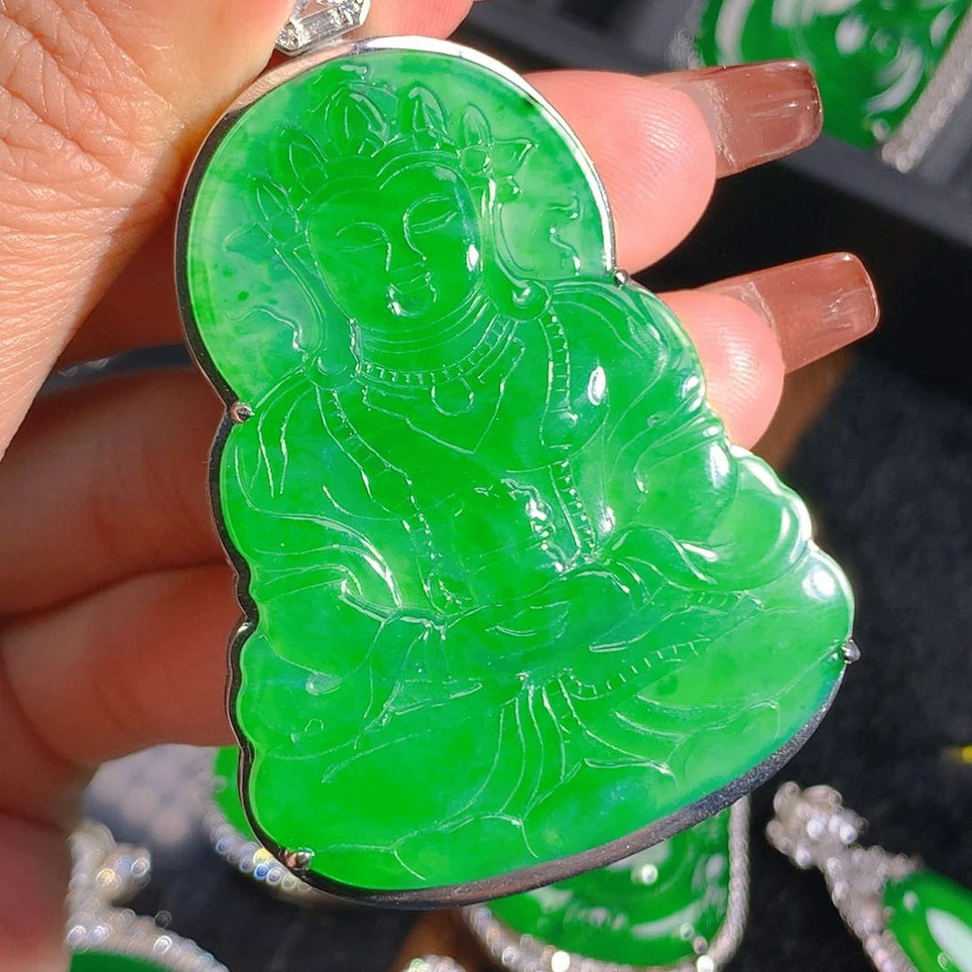 翡翠吊坠(不含链)未镶嵌