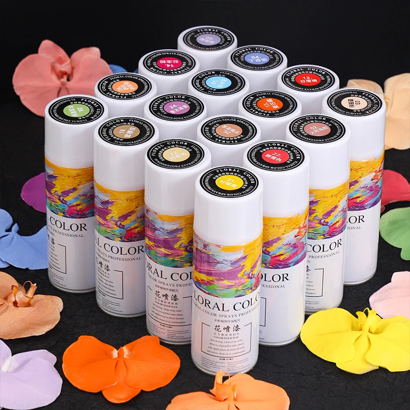 鲜花喷漆喷色剂染色剂速无刺鼻气味鲜花喷剂