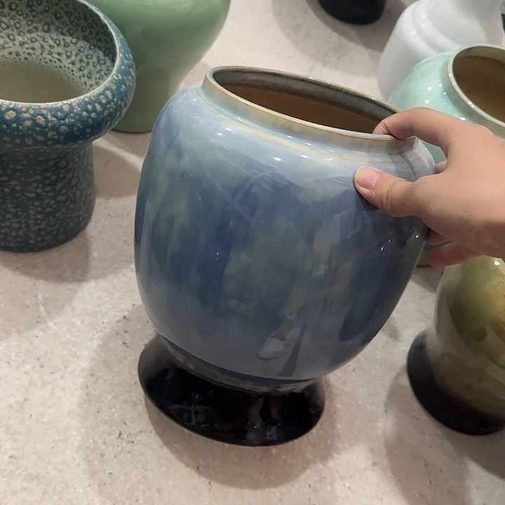 白泥花盆正品有孔