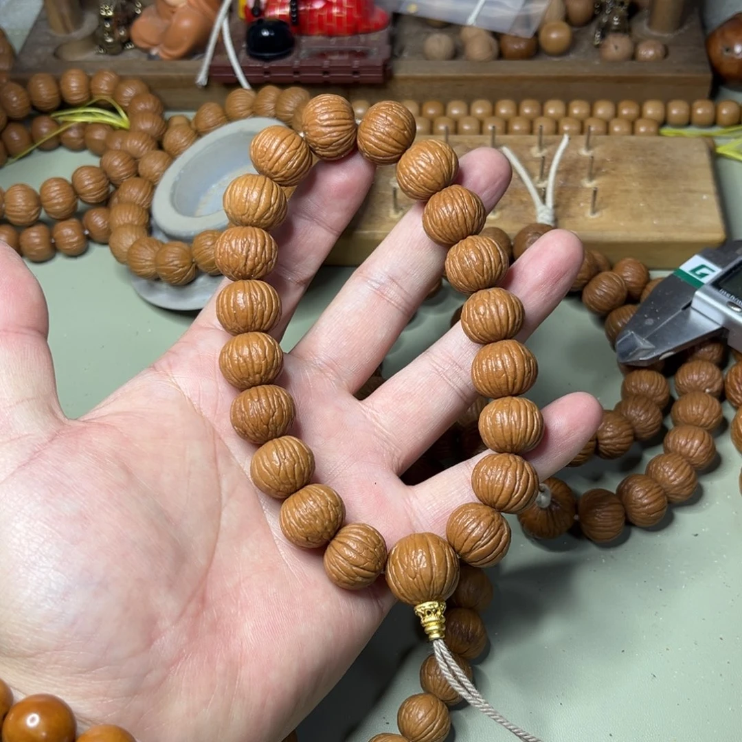 猴头核桃手串东**然三维同尺土豪16.7