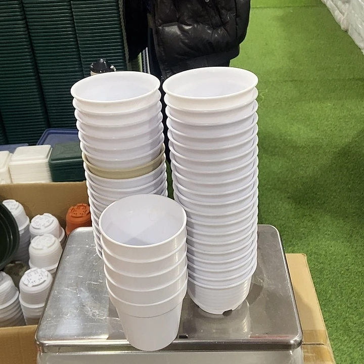 塑料小碗白色口9.5高7无拖42个