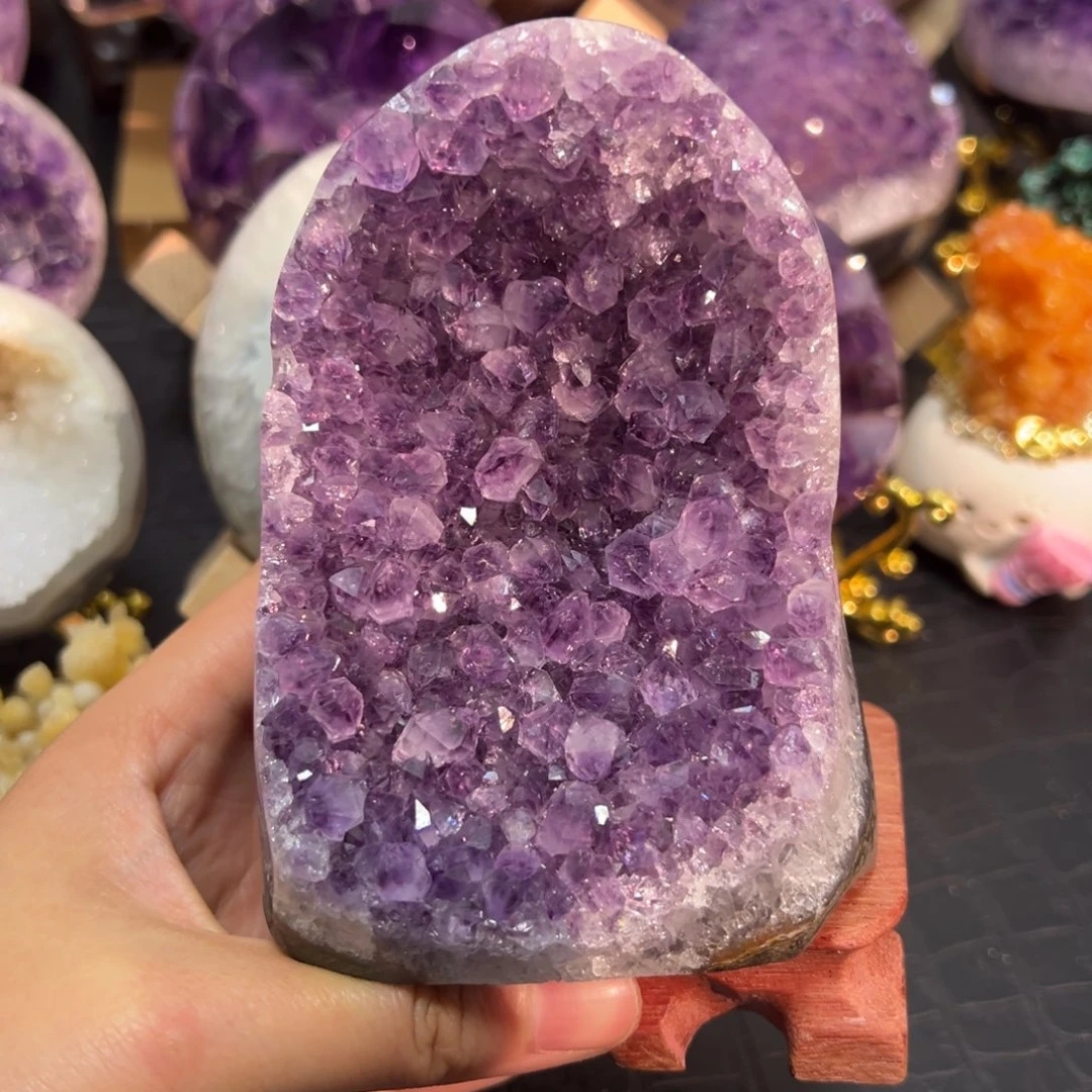 紫晶未镶嵌珠宝半成品17
