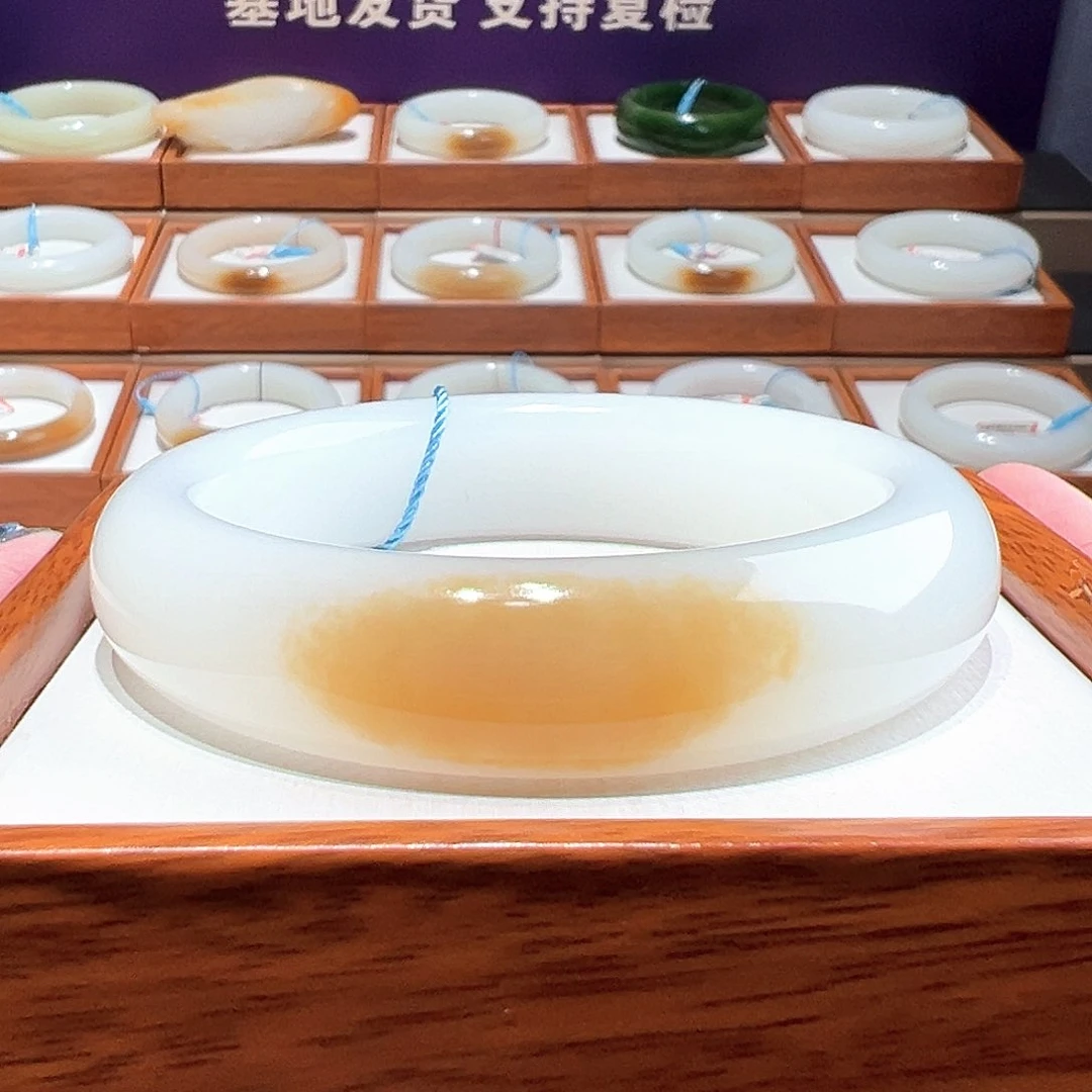 和田玉手镯 57 58未镶嵌