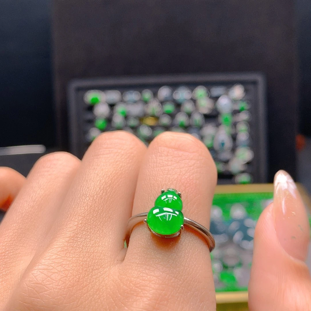 未镶嵌戒指翡翠天然翡翠