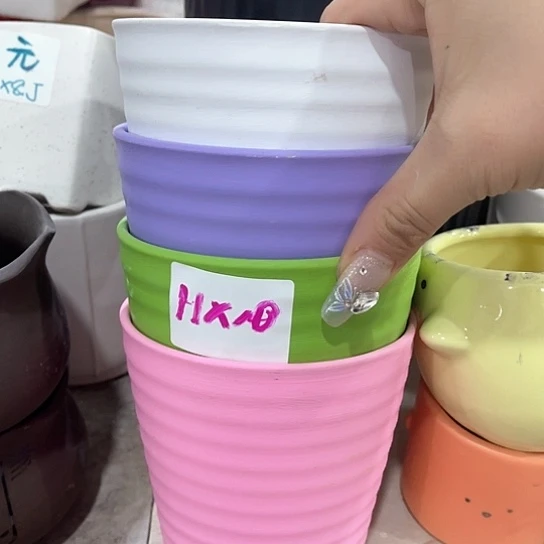 陶瓷外贸尾货多肉绿植陶瓷花盆