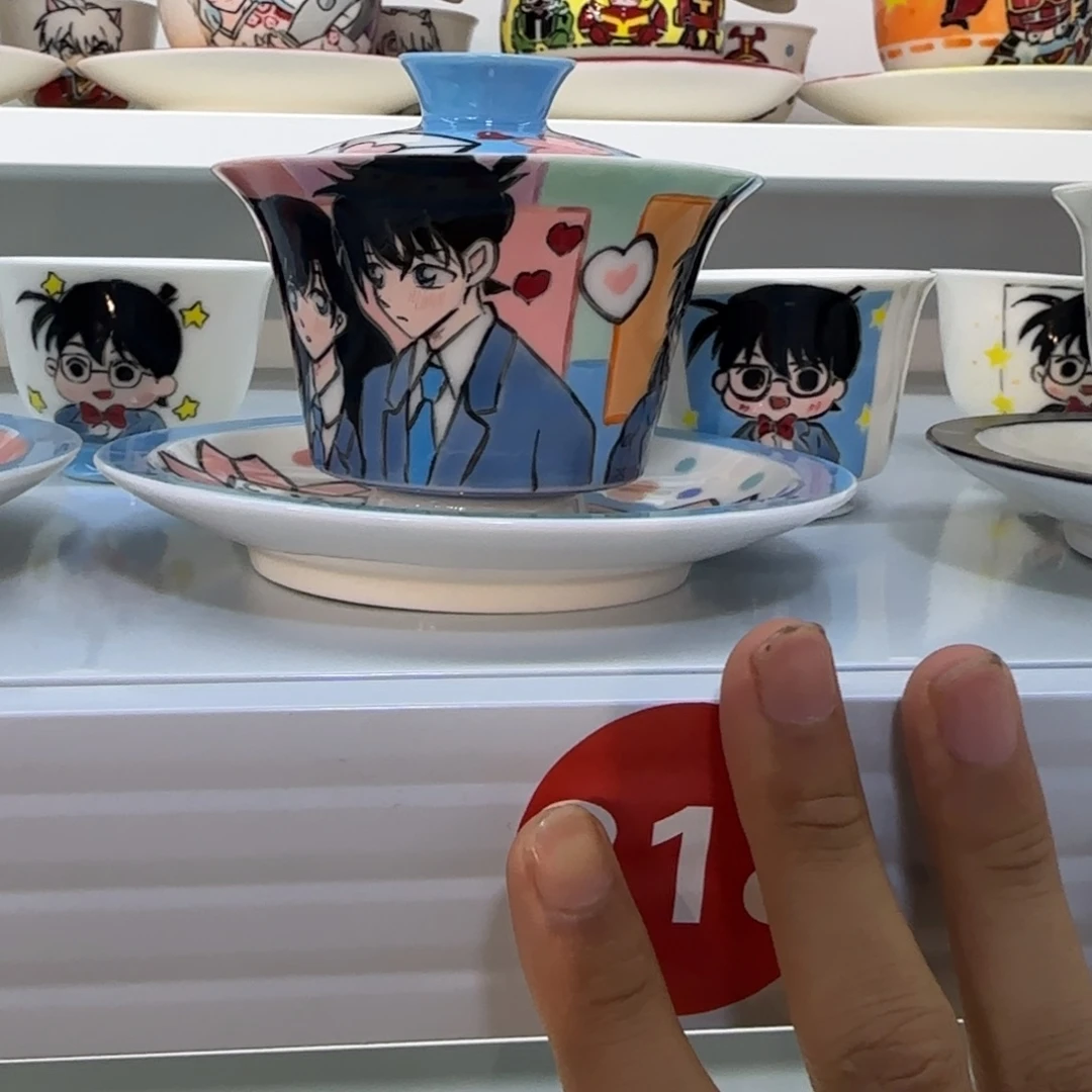 高温釉下彩纯手工手绘