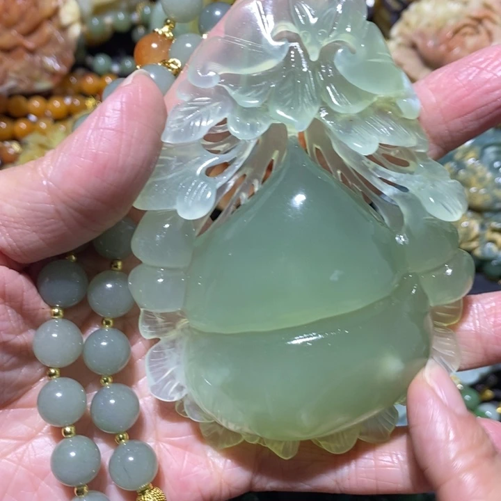 岫玉岫玉吊坠未镶嵌