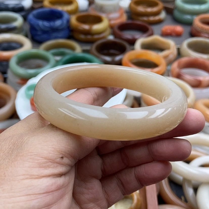 【闪购商品】石英质玉手镯55未镶嵌零*.