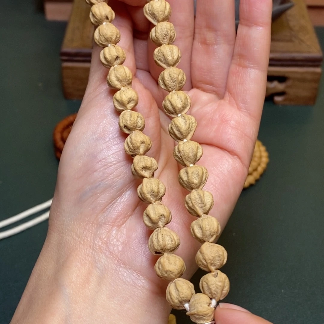 柏香籽/百香籽吊坠莲花手持