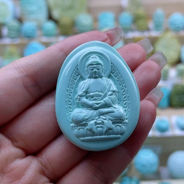 绿松石未镶嵌珠宝奇石