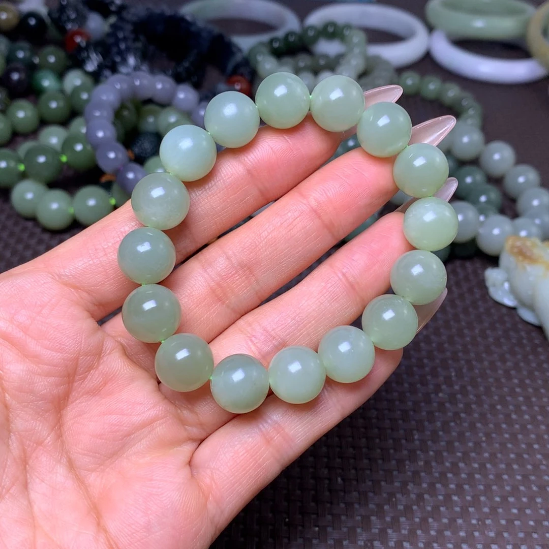 未镶嵌手串和田玉卡12