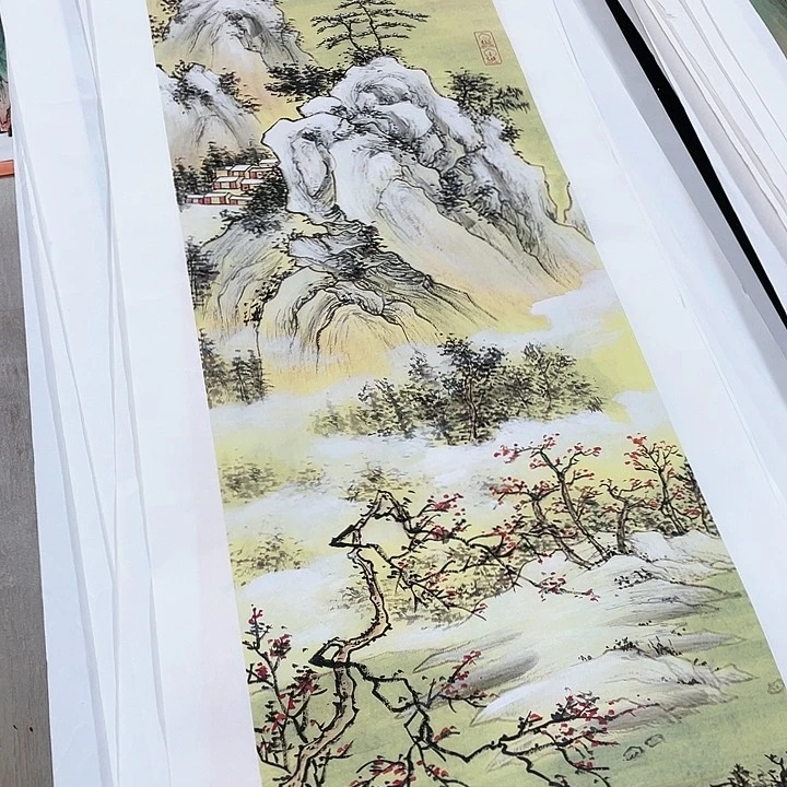 国画书画描金拓染金石传拓手写