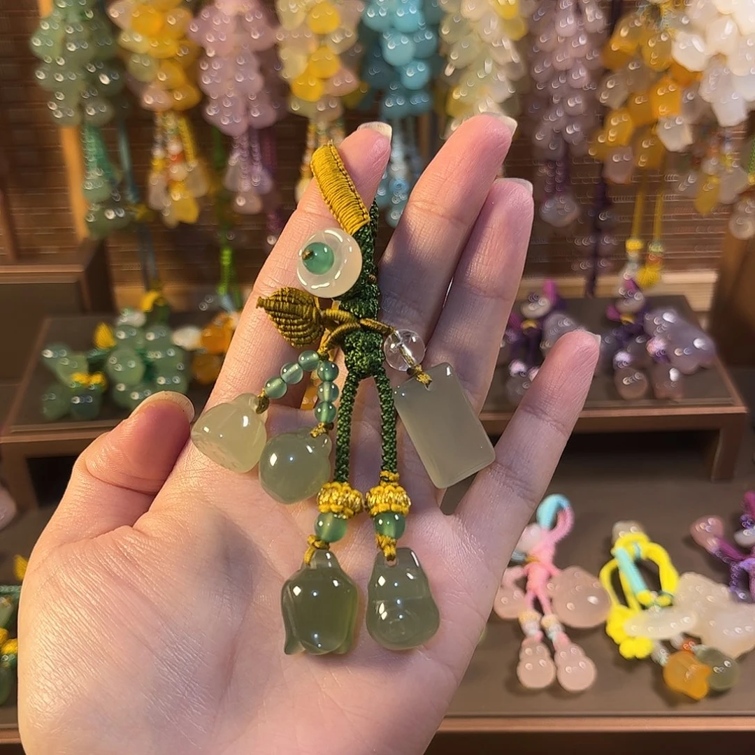 玛瑙/玉髓未镶嵌车挂