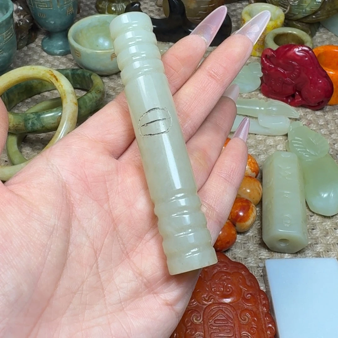 白玉菩提吊坠挂件