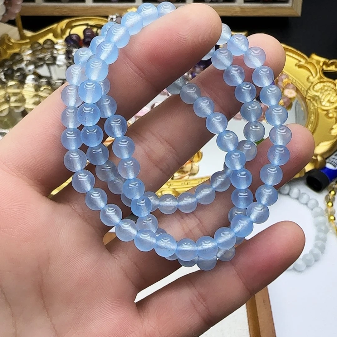 手链未镶嵌海蓝宝石h