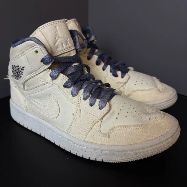 95新 maje 36.5码 Air Jordan1 AJ1 休闲鞋 沙堆白 无盒