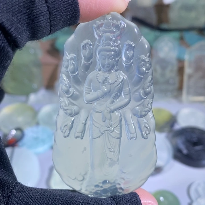 岫玉吊坠未镶嵌吊坠