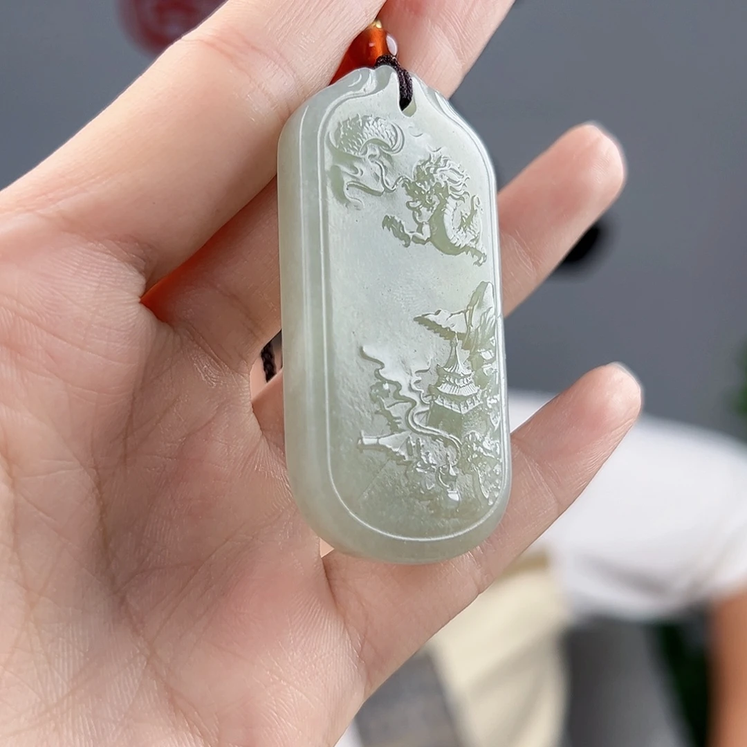 颈饰未镶嵌和田玉