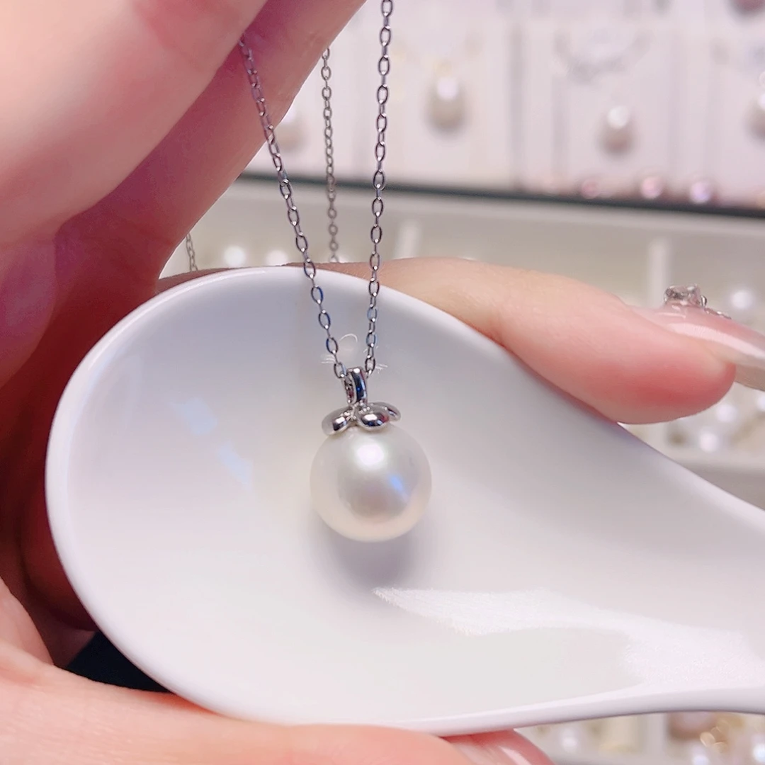 未镶嵌淡水珍珠吊坠(赠链)