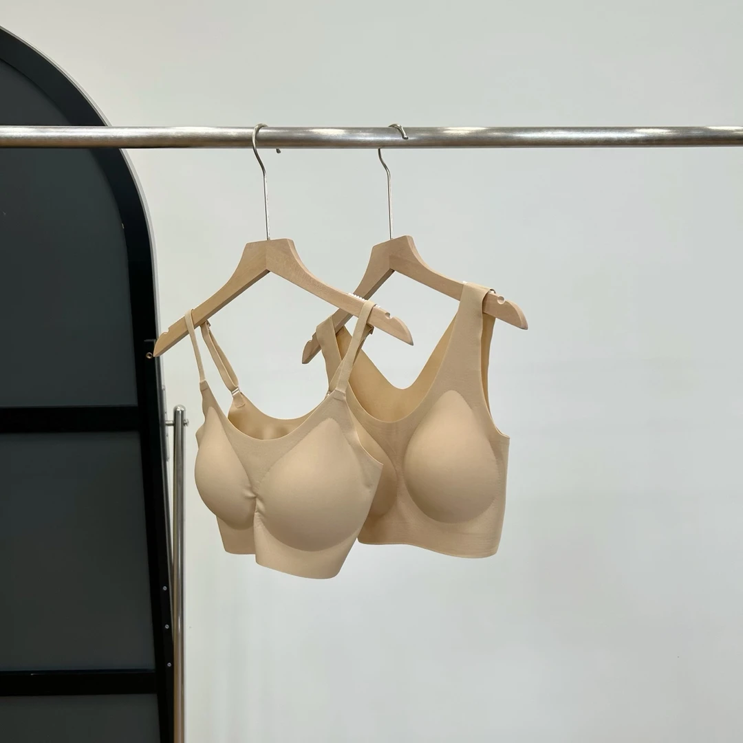 【若若美】G-8309粉底液无痕隐形内衣女背心式美背舒适防走光文胸