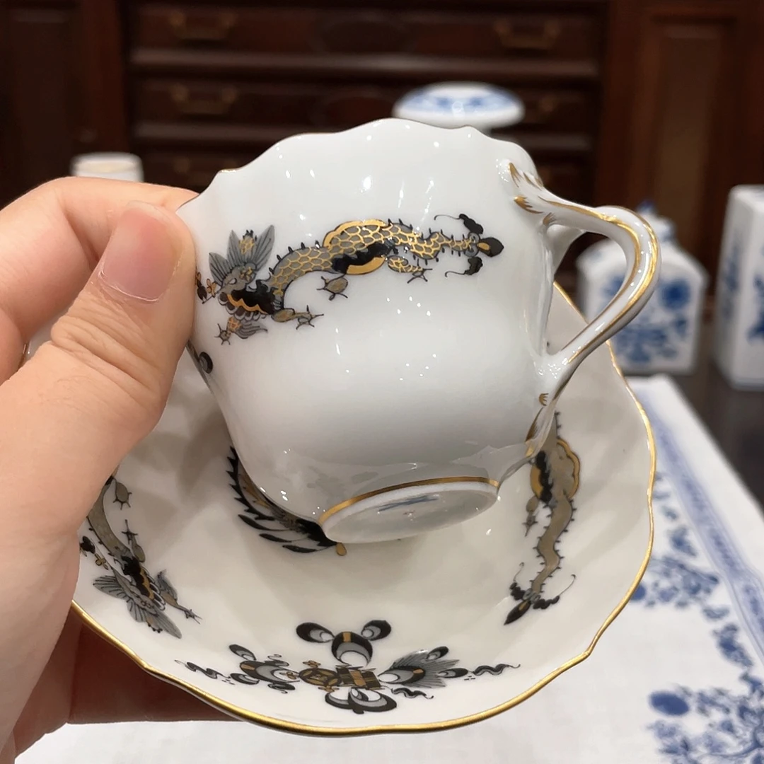 摆件中古一等摩卡杯