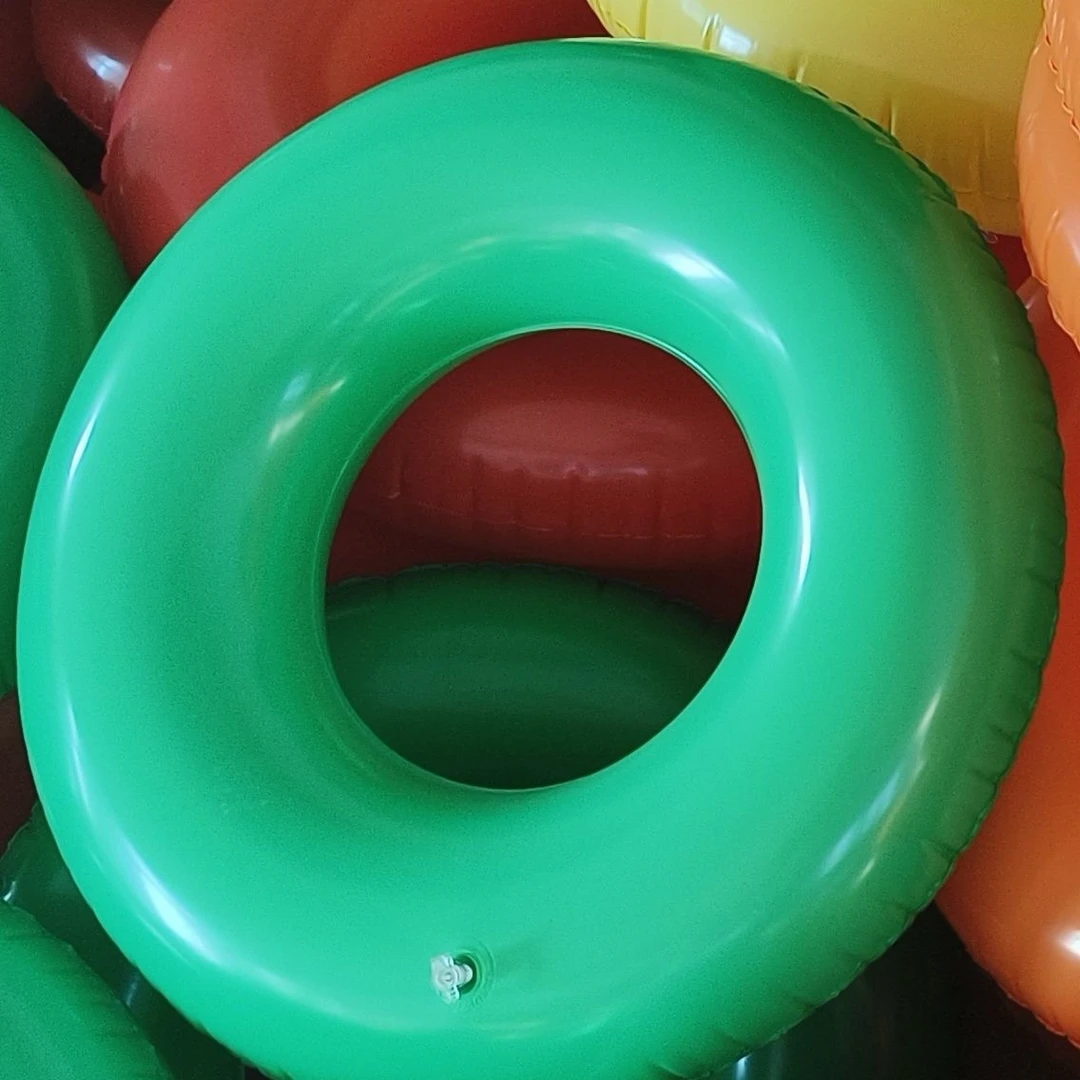游泳池儿童加厚防侧翻救生圈男女成人充气腋下圈大人沙滩游泳装备
