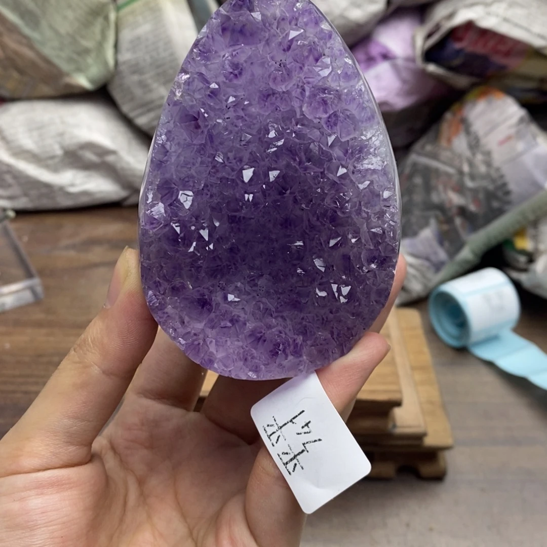 未镶嵌珠宝半成品紫晶