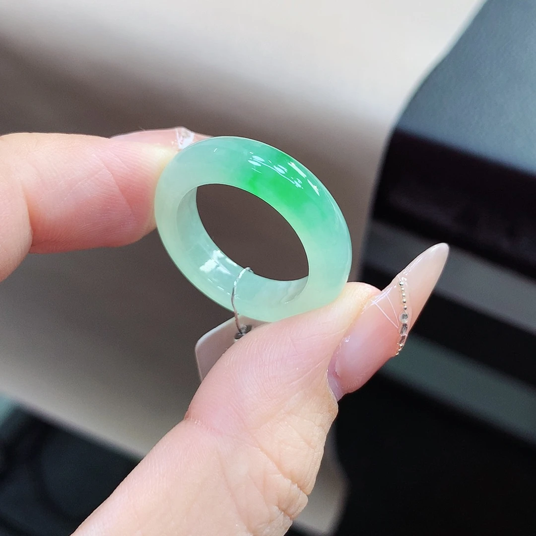 未镶嵌戒指翡翠17.18号