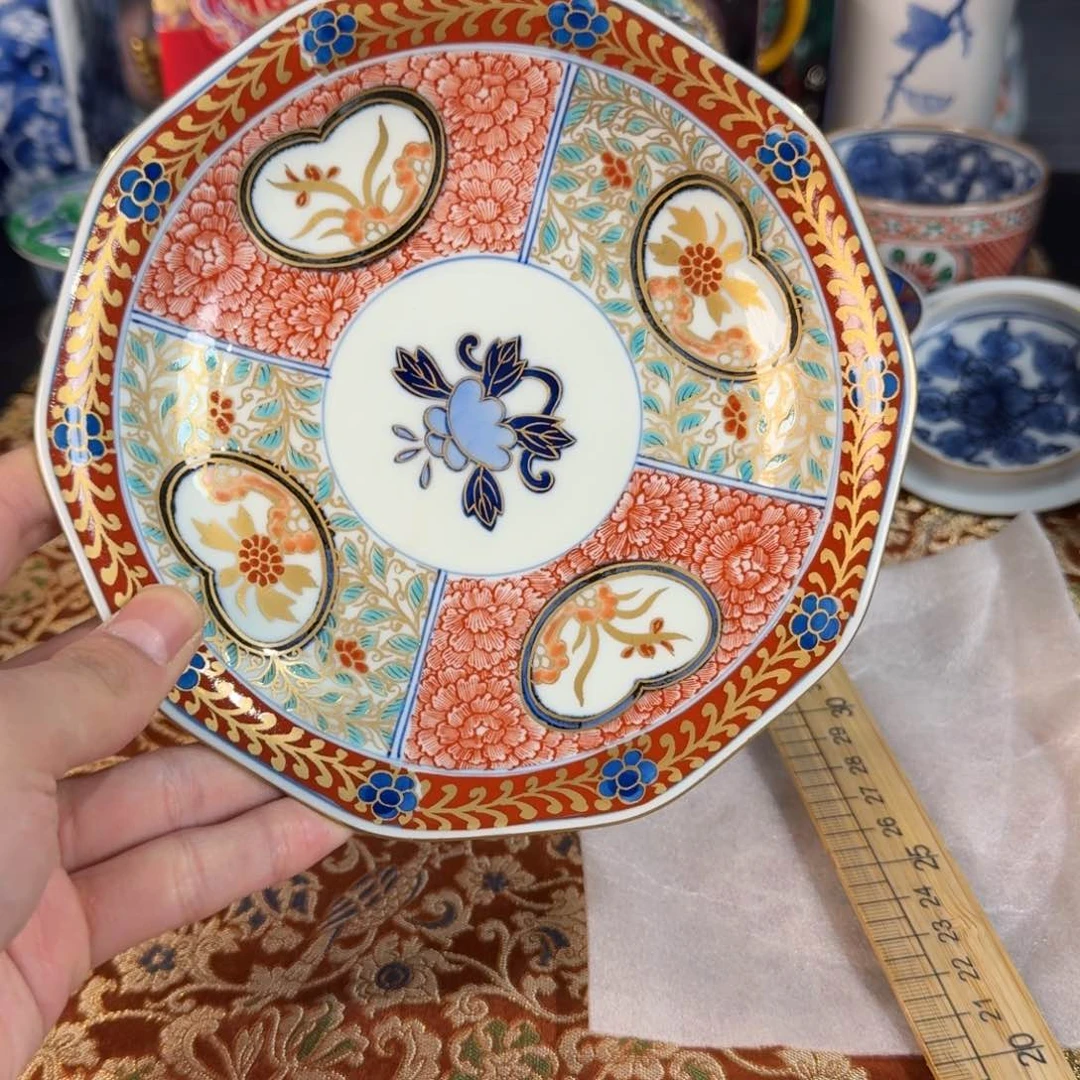 瓷片恭喜发财 万事如意