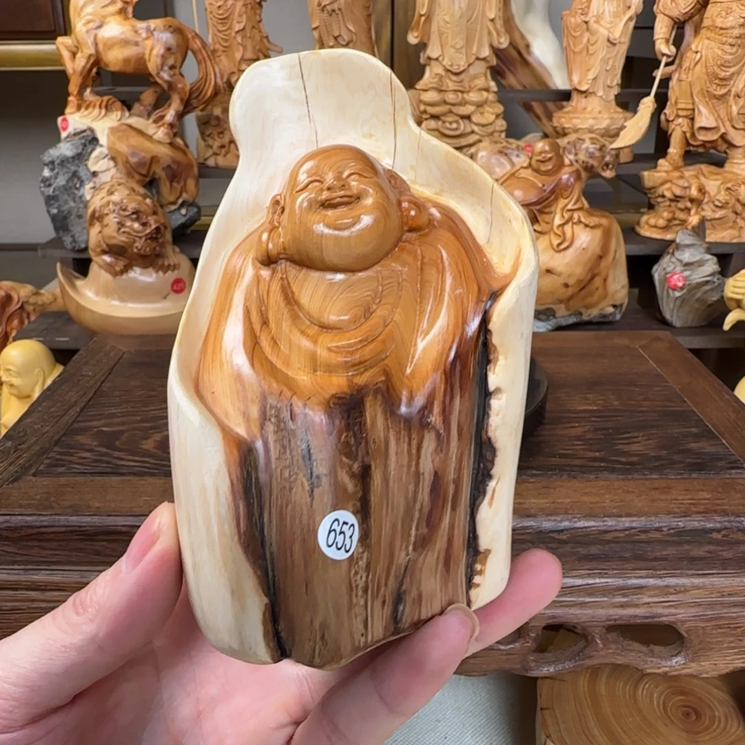 崖柏小木匠艺雕一物一拍