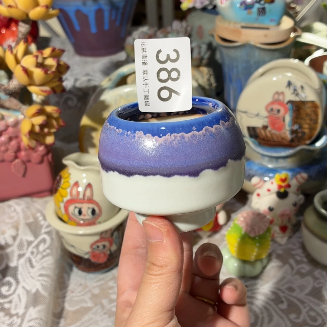 景德镇陶瓷花盆艺术