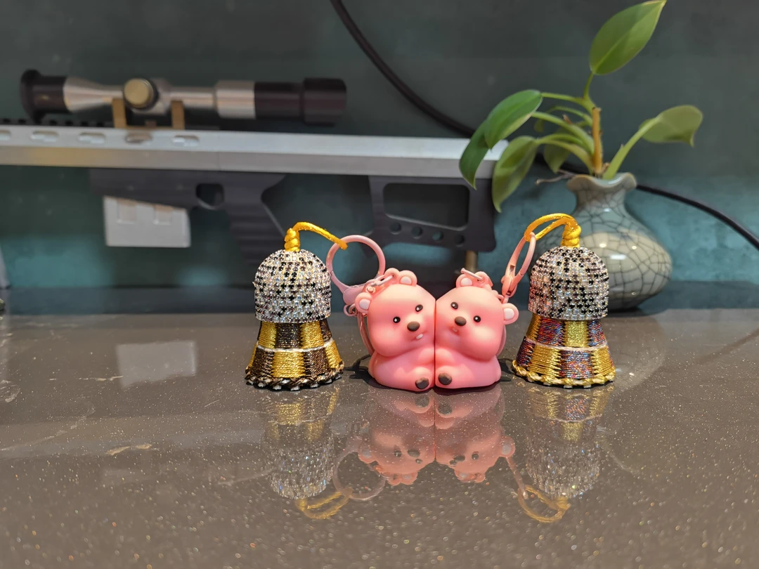 羽毛球挂件精品运动礼物 闺蜜情侣款