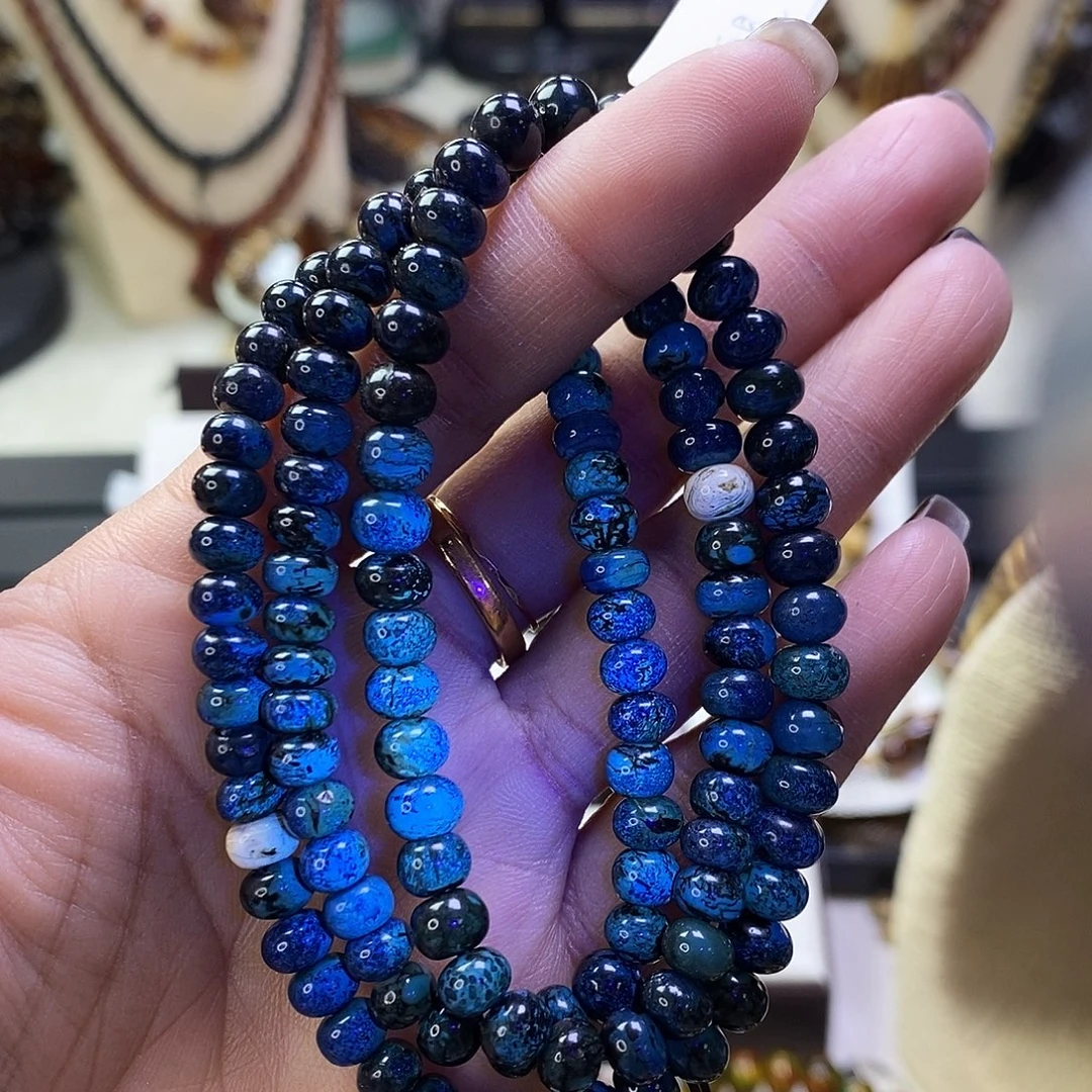 琥珀未镶嵌裸石翳珀满天星6