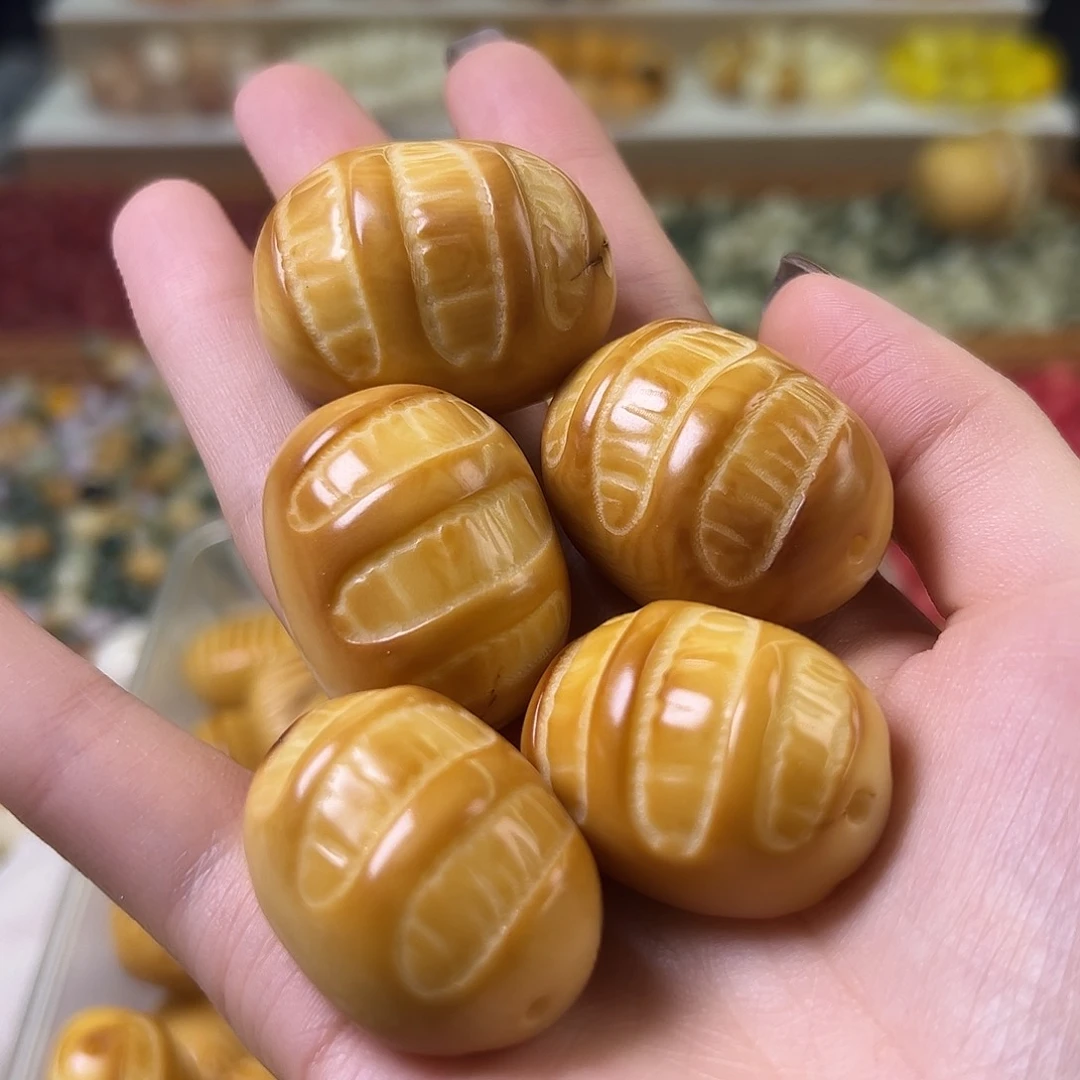 菩提根/象牙果手串瑕疵炭烤大面包10颗