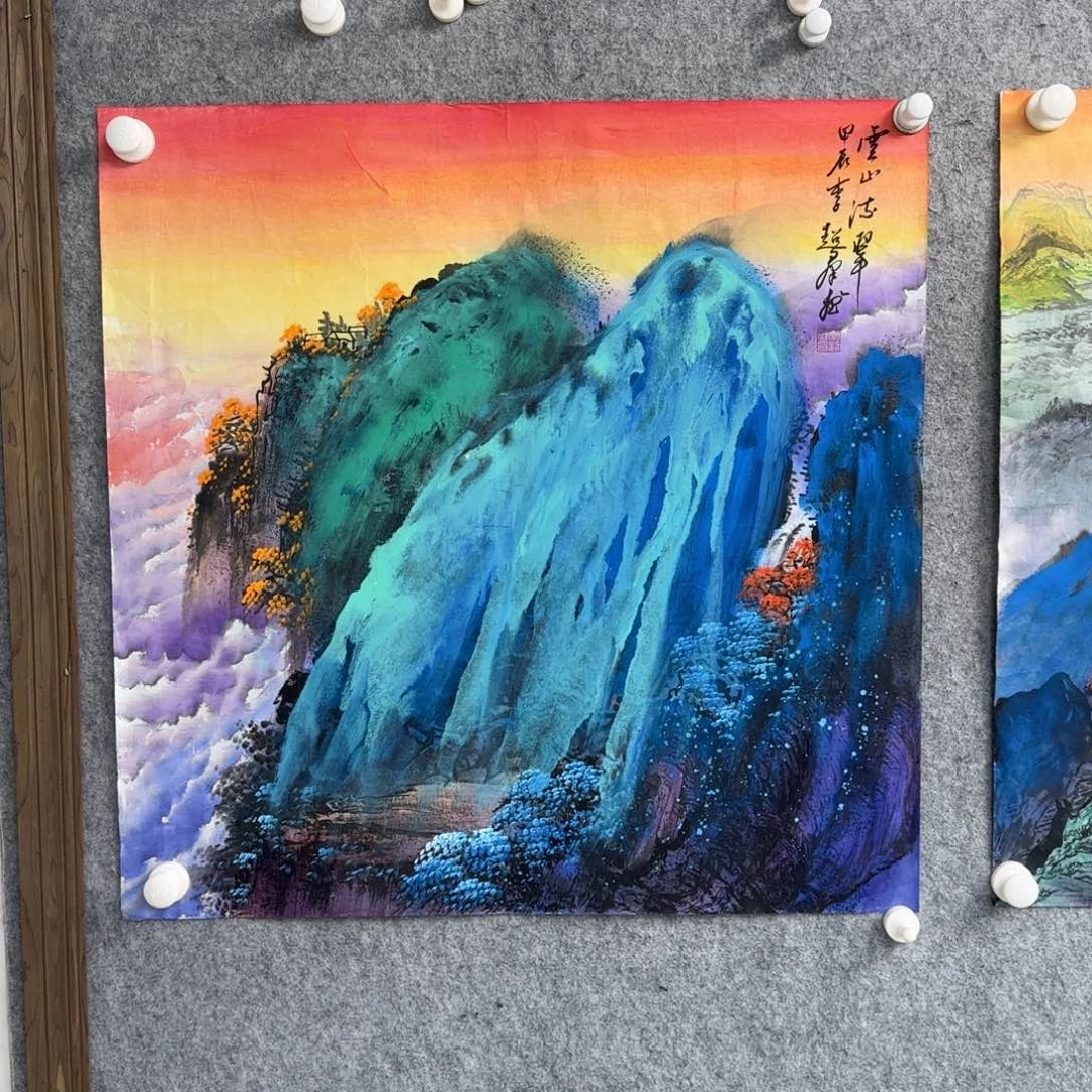 书法作品多次参加全国