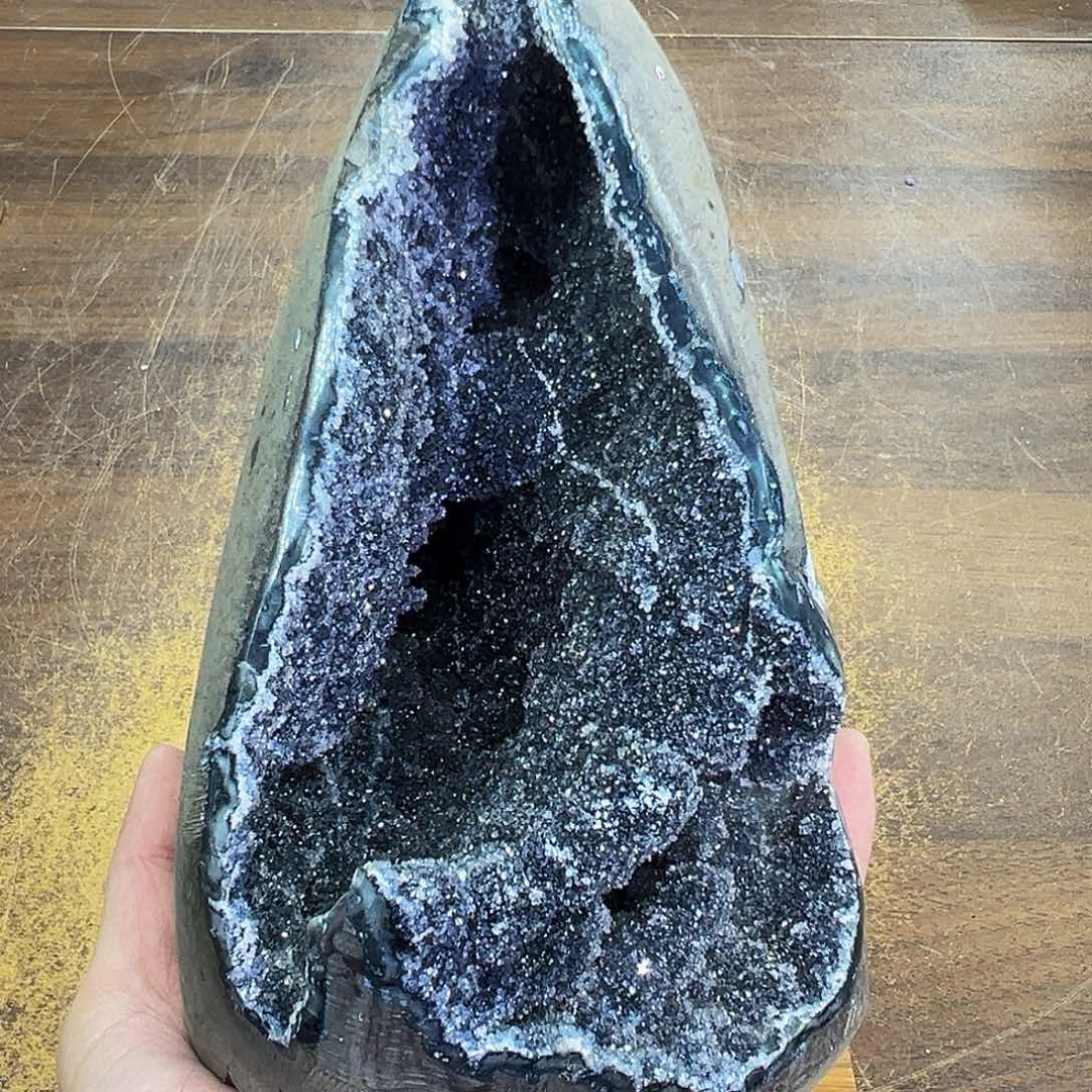 紫晶摆件未镶嵌晶体