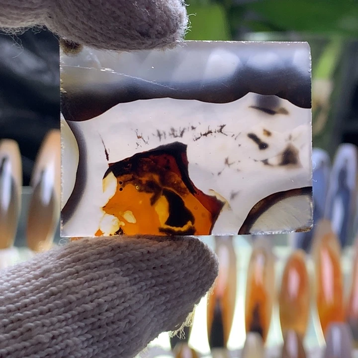 未镶嵌玛瑙/玉髓珠宝半成品89