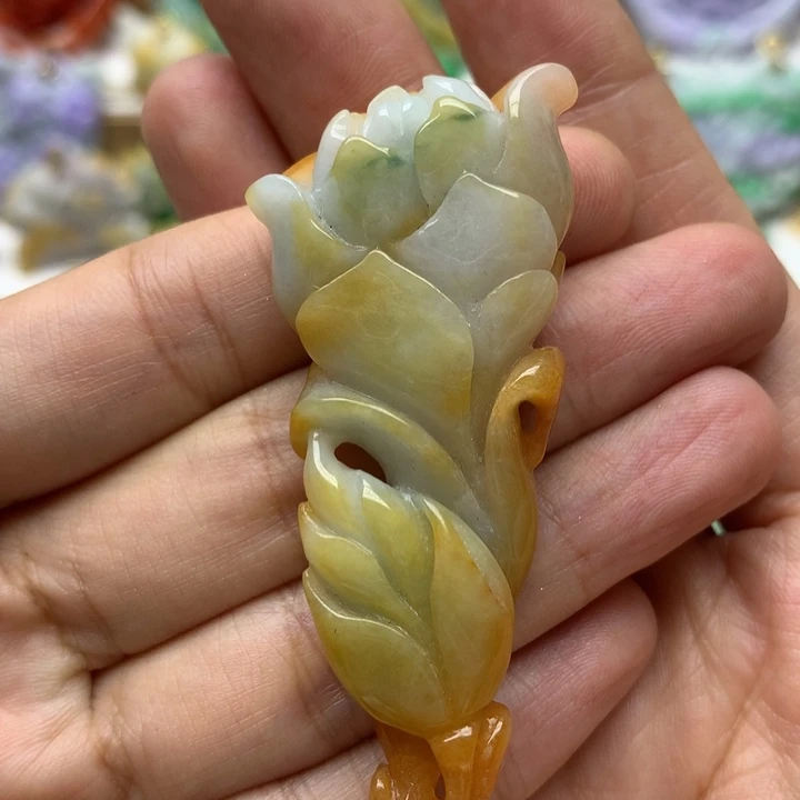颈饰未镶嵌翡翠翡翠