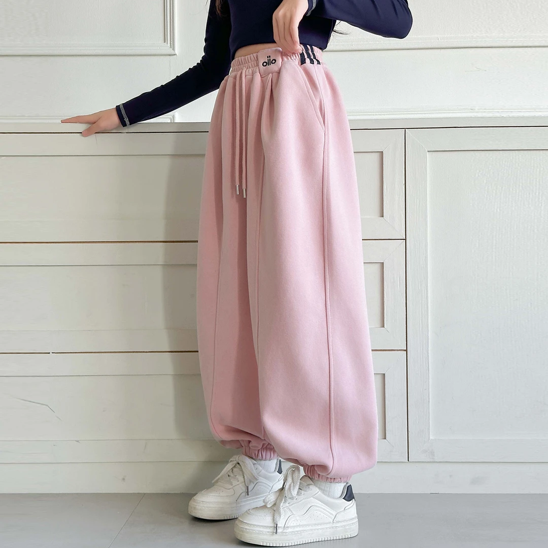 儿童秋装2025新款大女童装束脚裤子宽松春秋款运动卫裤秋季6-12岁