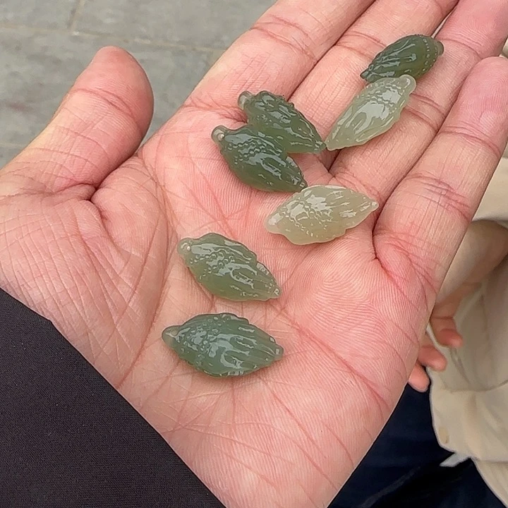 和田玉颈饰未镶嵌多样性发货拍一发一